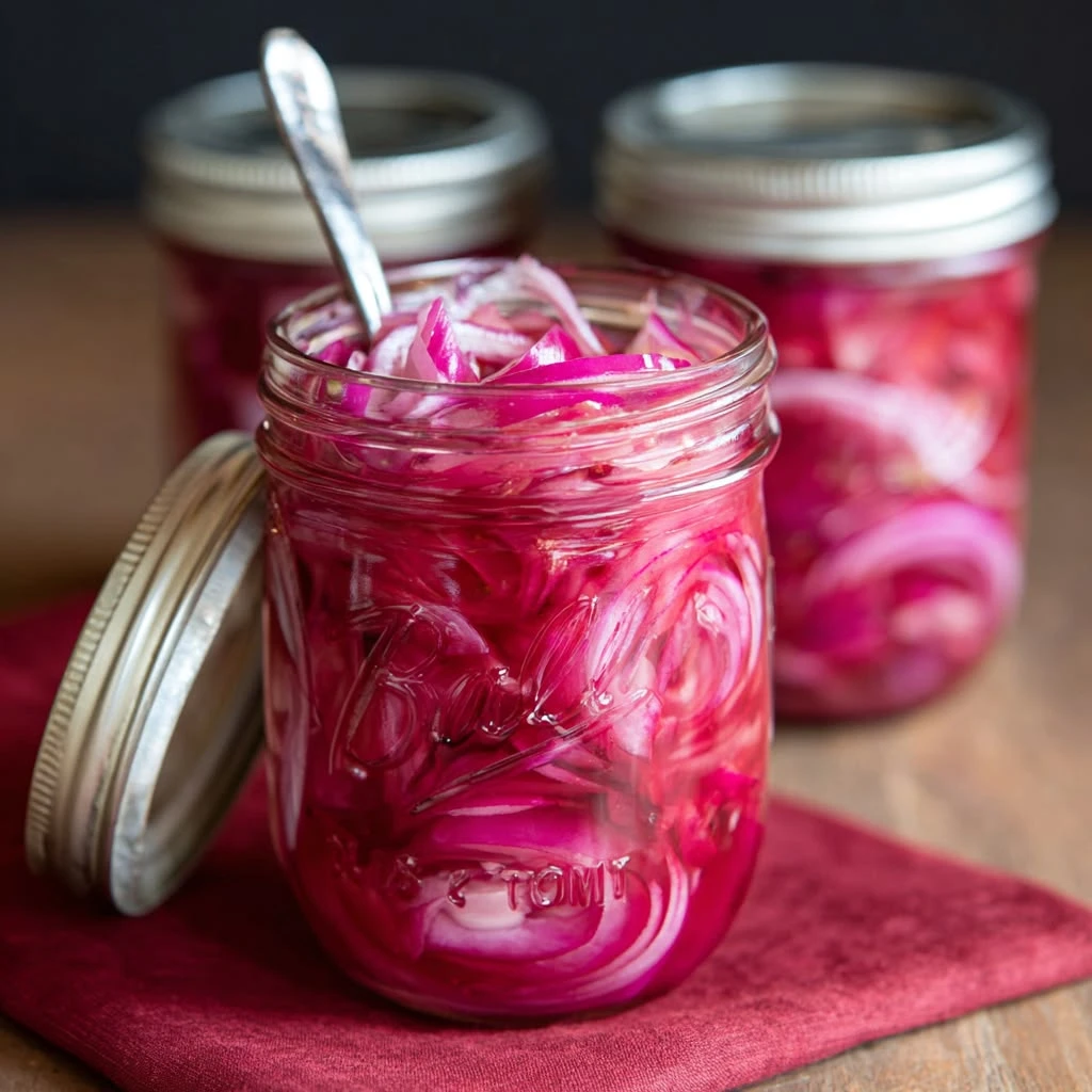 Pickles de cebolla morada: receta práctica para realzar tus platos

