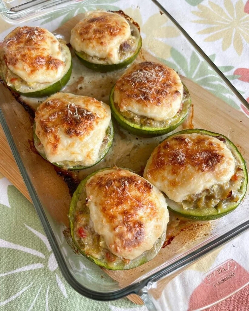 Zapallitos rellenos: una receta con ricota, limón y nueces