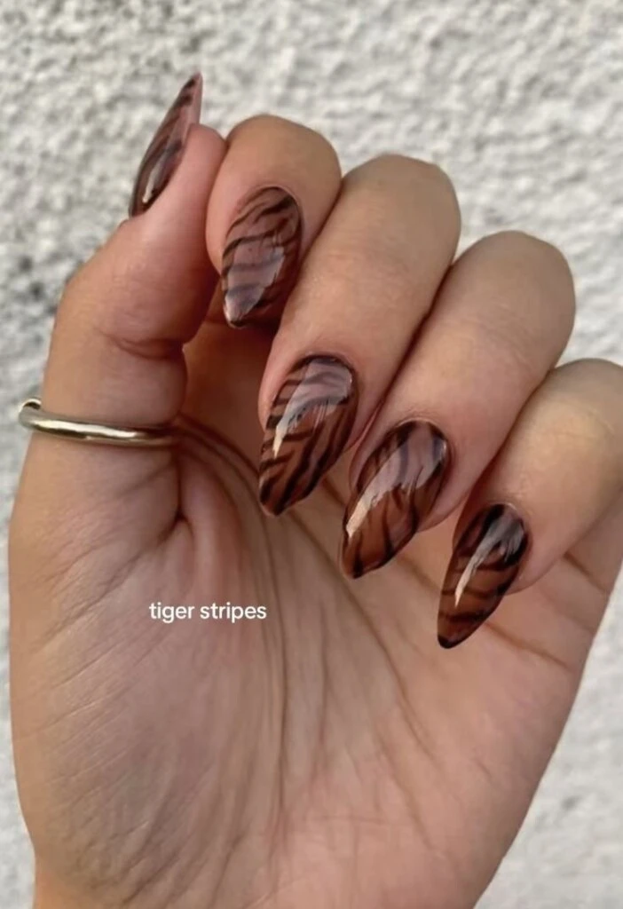 Esta manicura se viralizó gracias a las redes sociales.