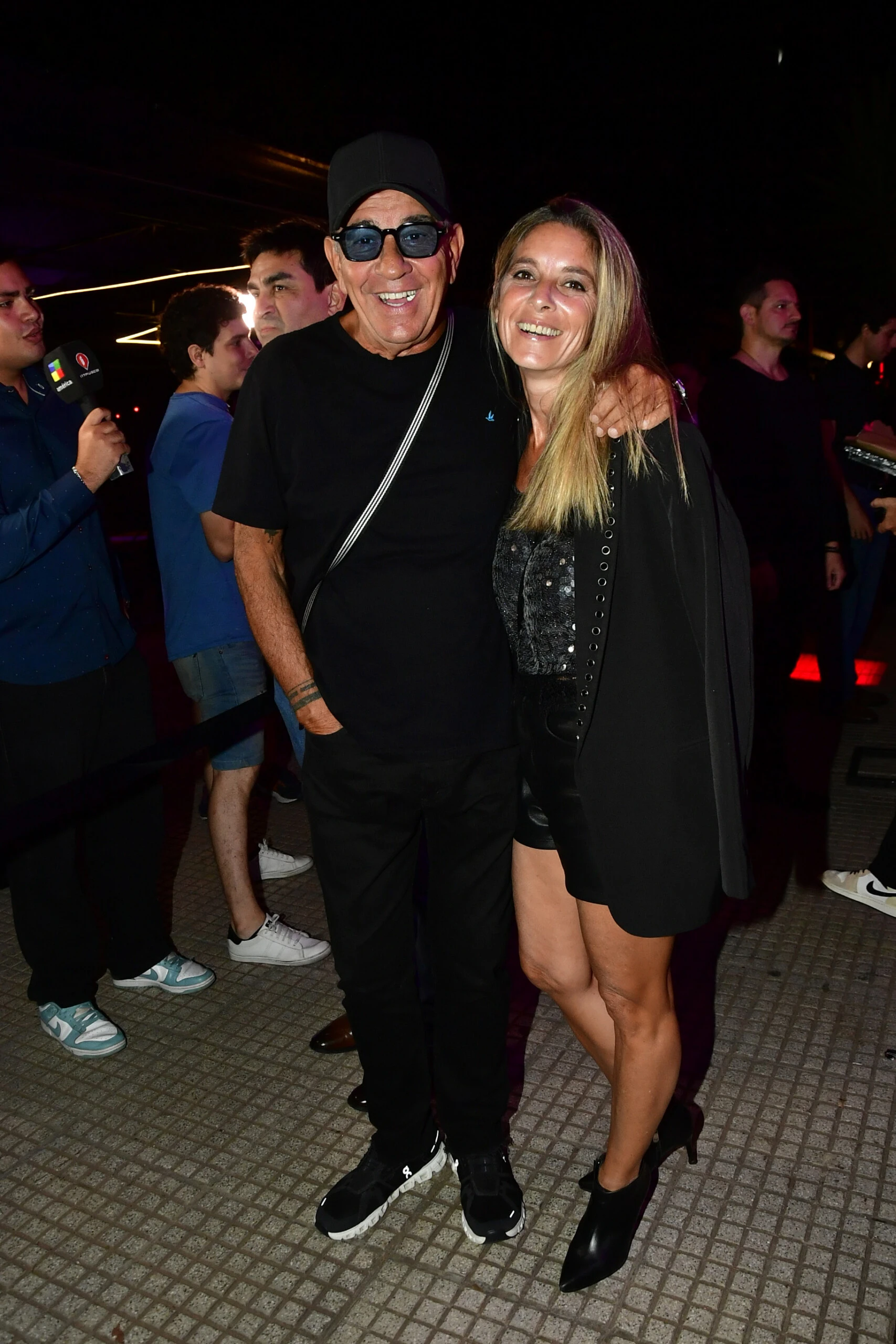 Miguel Ángel Rodríguez y pareja