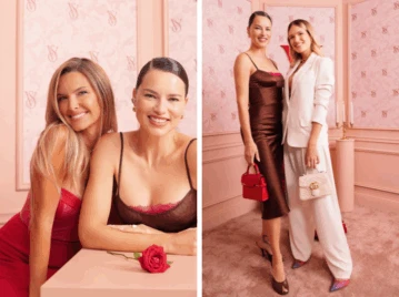 Adriana Lima y las famosas vidriera