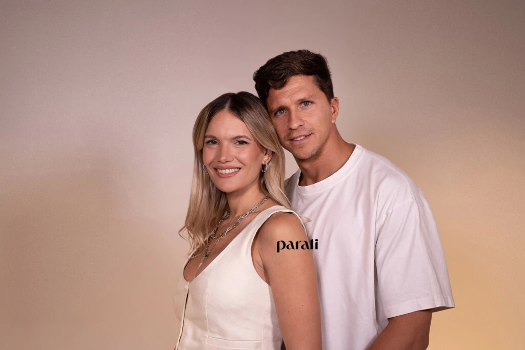 Eva y Gian en el especial de San Valentín.