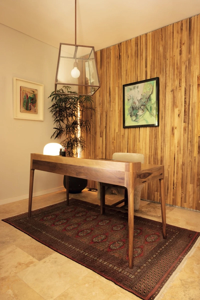 El estudio de la arquitecta María Strada. 