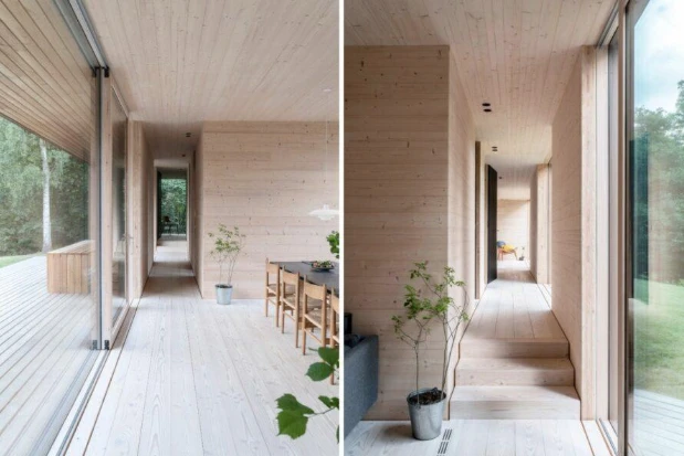 Así es la casa prefabricada danesa de acero y madera que se construye en tres días