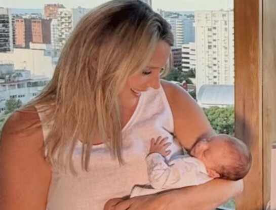 "No puedo amar más…": Rocío Marengo festejó los dos meses de su hijo, Isidro