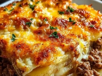 Cómo hacer pastel de papa con roquefort: receta fácil y cremosa