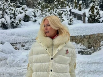 El abrigo de Valeria Mazza que usó en Suiza y que es perfecto para el frío extremo