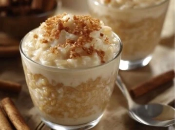 Arroz con leche: la receta de un postre delicioso con un toque de dulce de leche