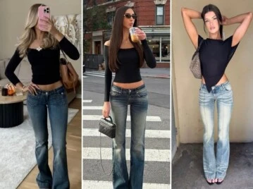 De TikTok a tu placard: cómo crear diferentes looks con los jeans bootcut, que marcan tendencia