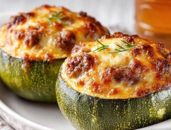 Zapallitos rellenos: una receta con ricota, limón y nueces