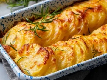 Papas gratinadas con crema y cebolla: la receta para que queden perfectas