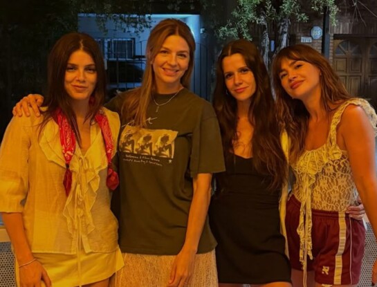 Reencuentro de "estrellas": las fotos de Marcela Kloosterboer, Celeste Cid, Natalie Pérez y Violeta Urtizberea