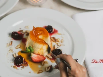 El flan de claras de la Parolaccia