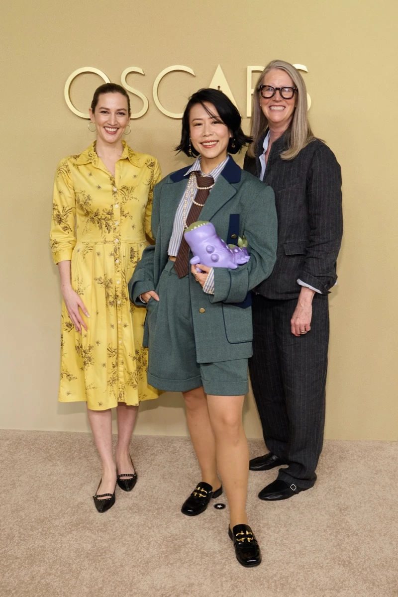 Vidriera: de Leonardo Di Caprio, Emma Stone y Timothée Chalamet, los looks de las estrellas de Hollywood en la Cena de Nominados al Oscar 