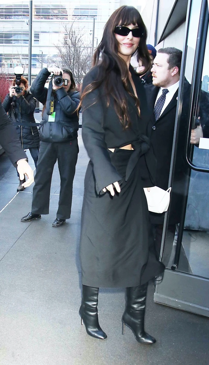 de Dakota Johnson a Lily Collins, los famosos en el desfile de Calvin Klein en la NYFW