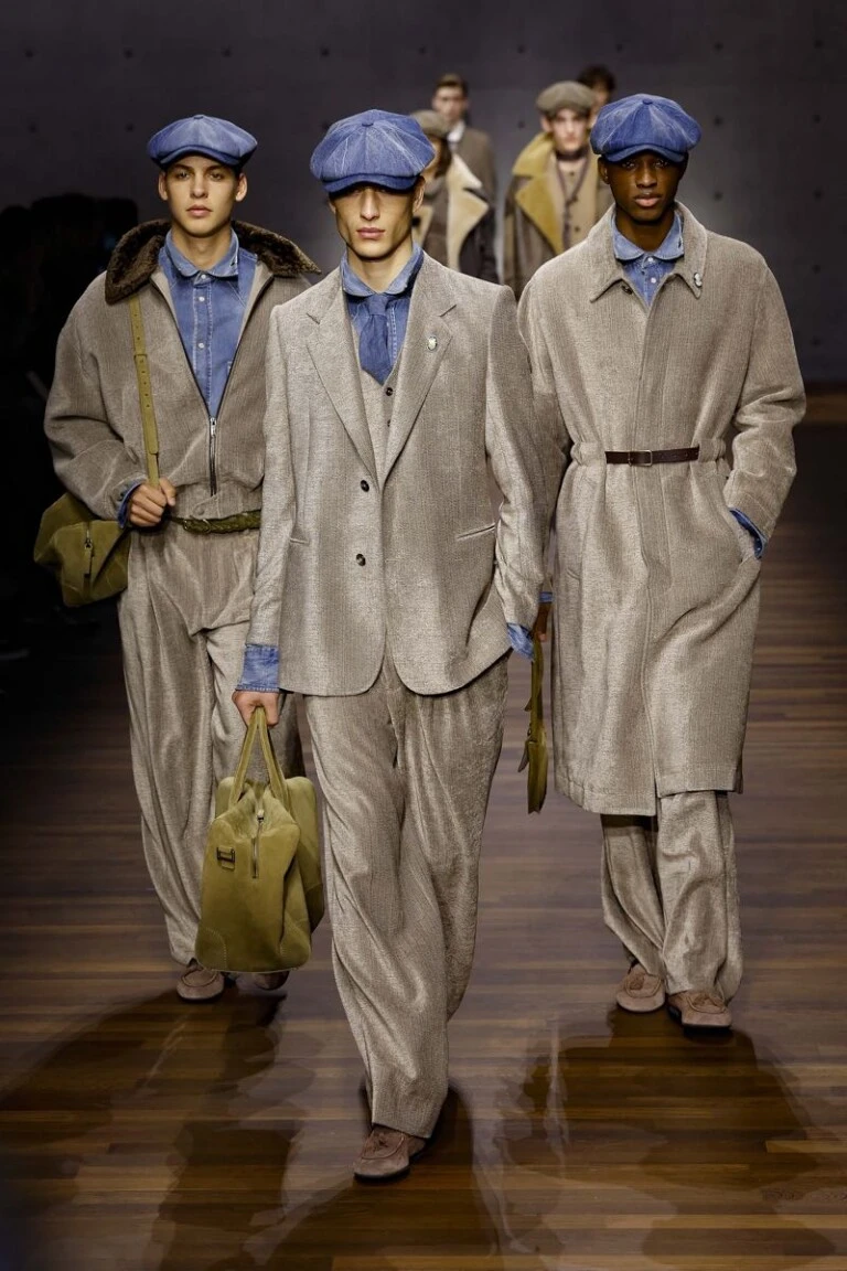 Desfile Emporio Armani colección otoño/ invierno 2026/ 27