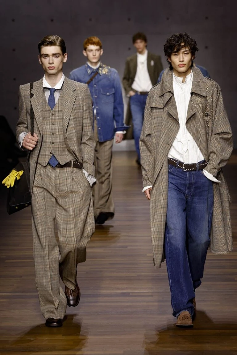 Desfile Emporio Armani colección otoño/ invierno 2026/ 27