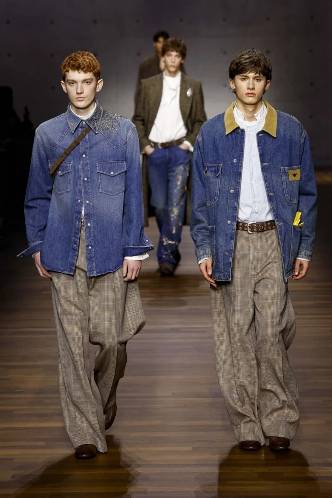 Desfile Emporio Armani colección otoño/ invierno 2026/ 27