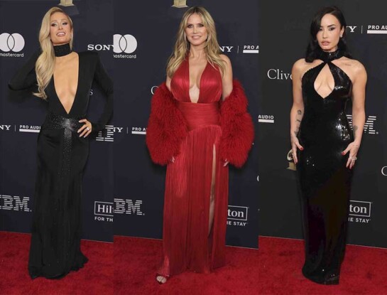 Grammy 2026: de Demi Lovato a Heidi Klum y Paris Hilton, los mejores looks de la gala previa