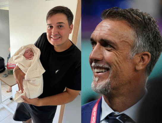 Gabriel Batistuta anunció el nacimiento de Catalina, su segunda nieta