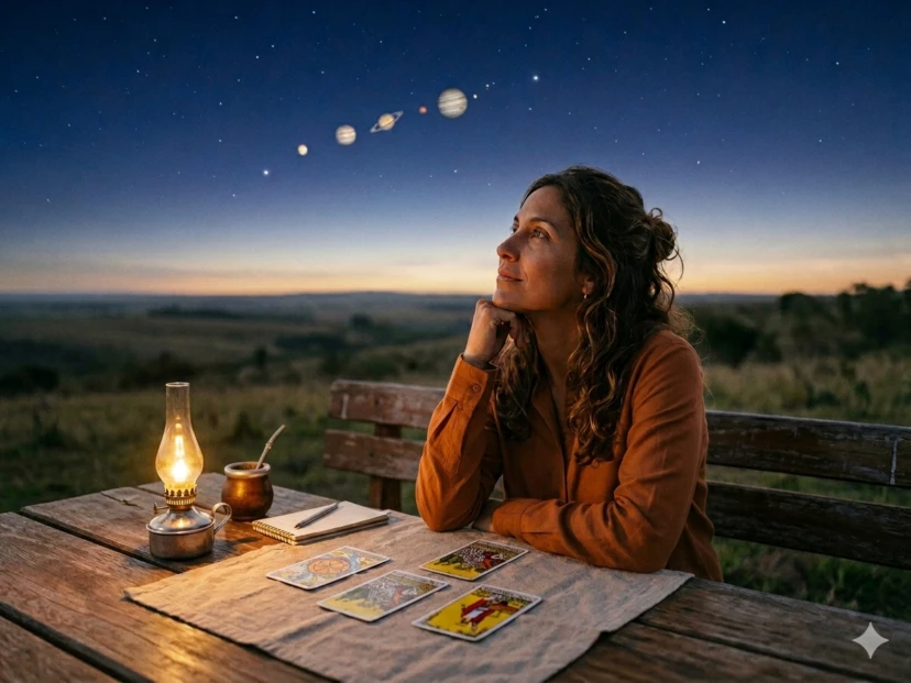 Alineación planetaria el 28 de febrero: qué significa según el tarot evolutivo