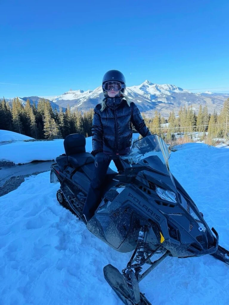 La actriz compartió distintos fragmentos de su experiencia en la pista.