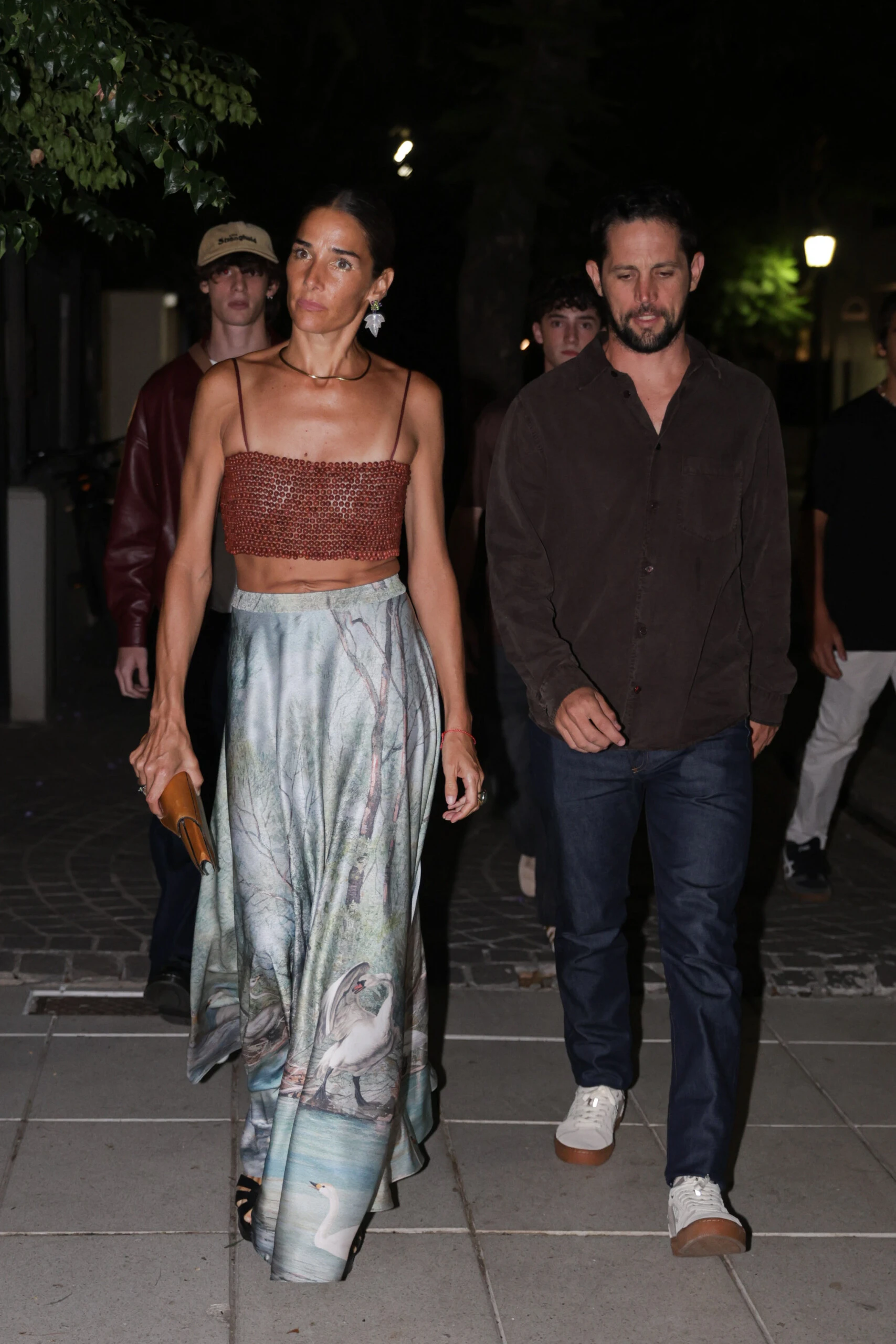 Juana Viale con Yago Lange