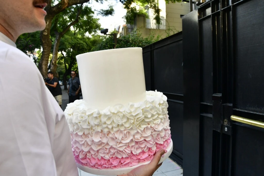 La mesa dulce contó con varias exquisiteces.