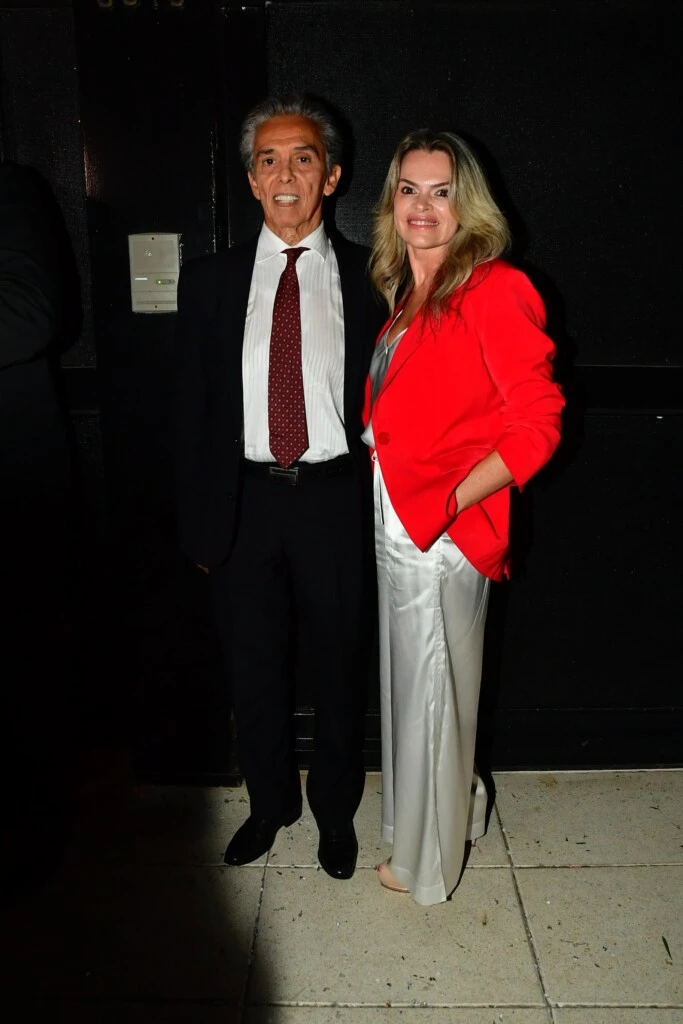 Jairo junto a su pareja.