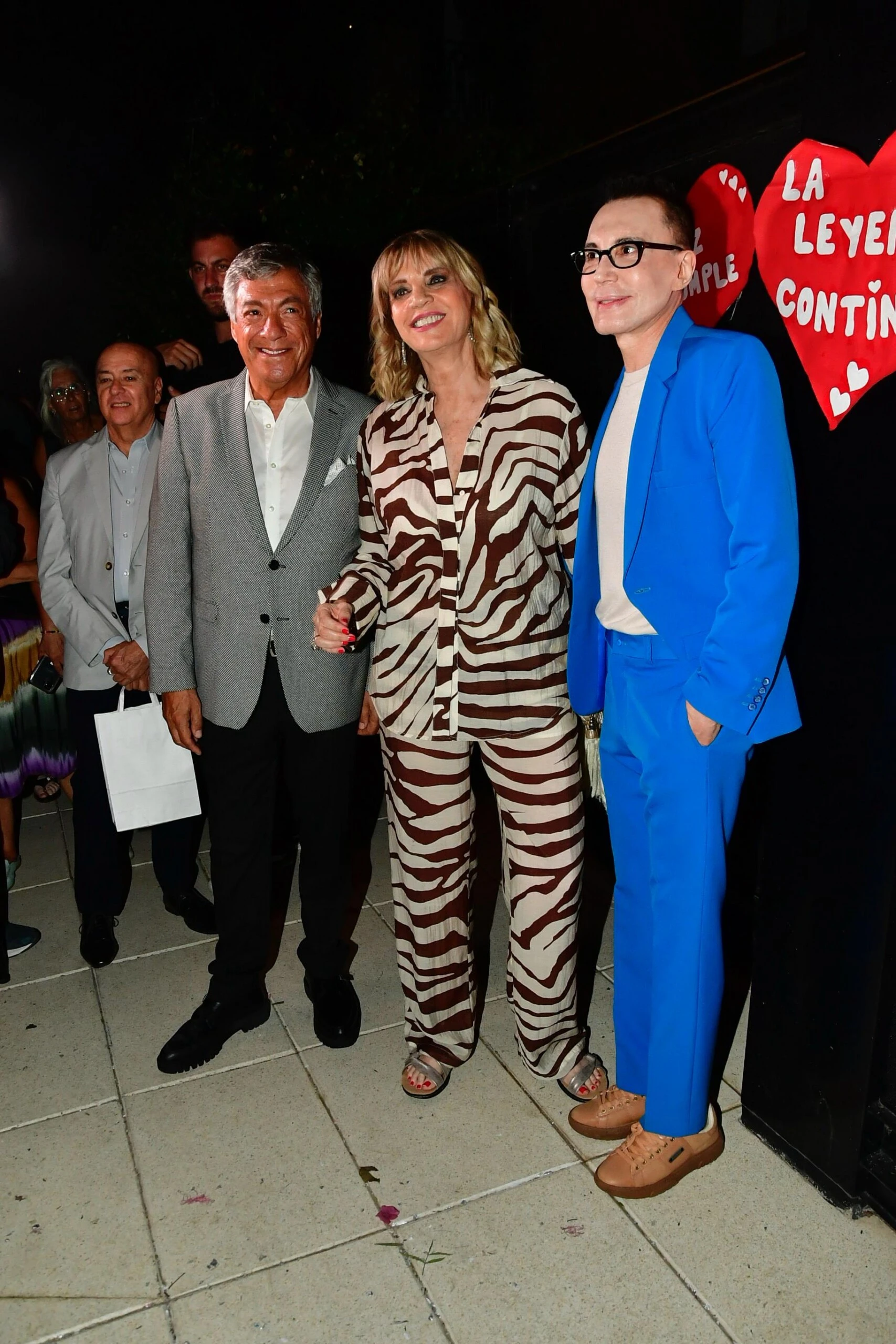 Teté Coustarot y Marcelo Polino.