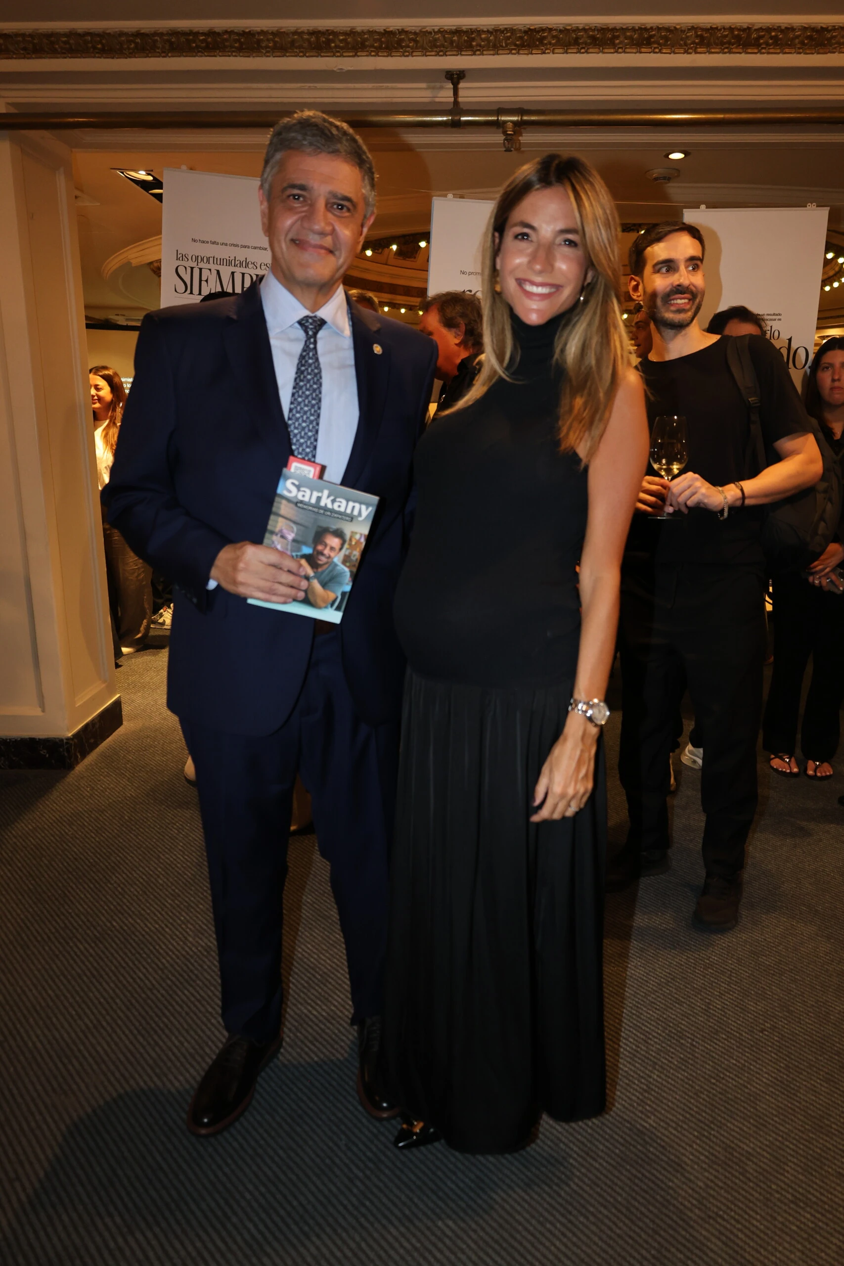 El jefe de Gobierno, Jorge Macri, y su mujer, María Belén Ludueña.