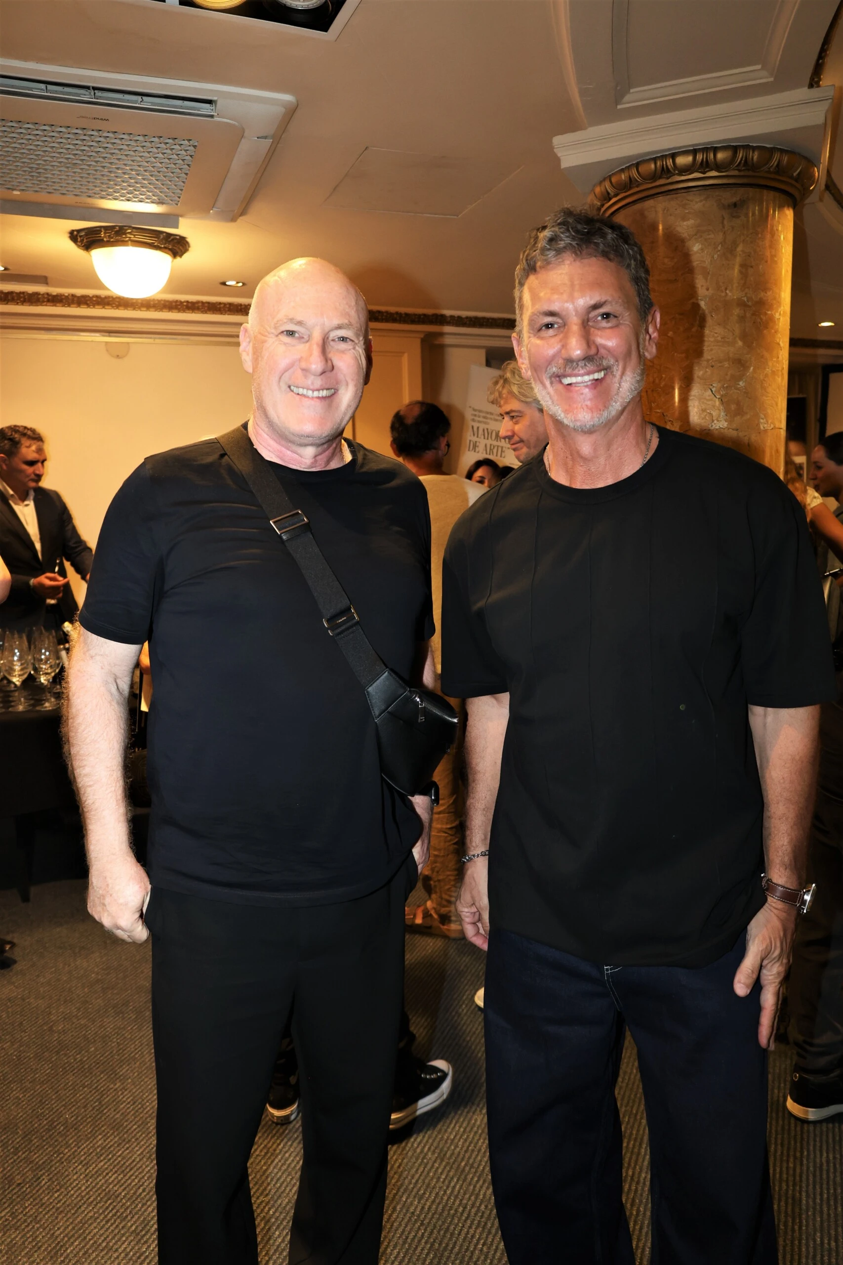 Javier Furgang y Leo Matheu. 