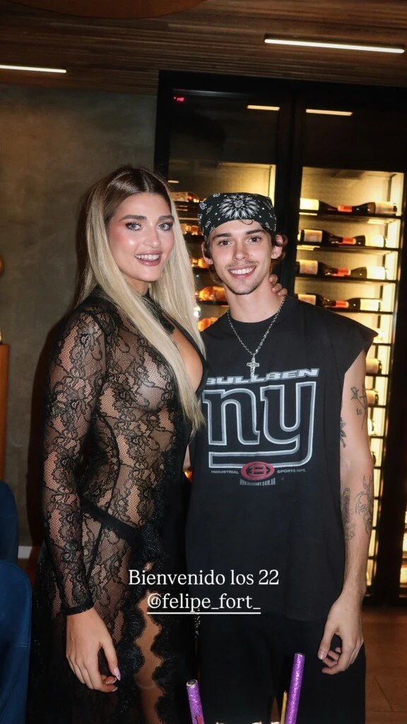 Así fueron los looks nocturnos de Marta y Felipe Fort.