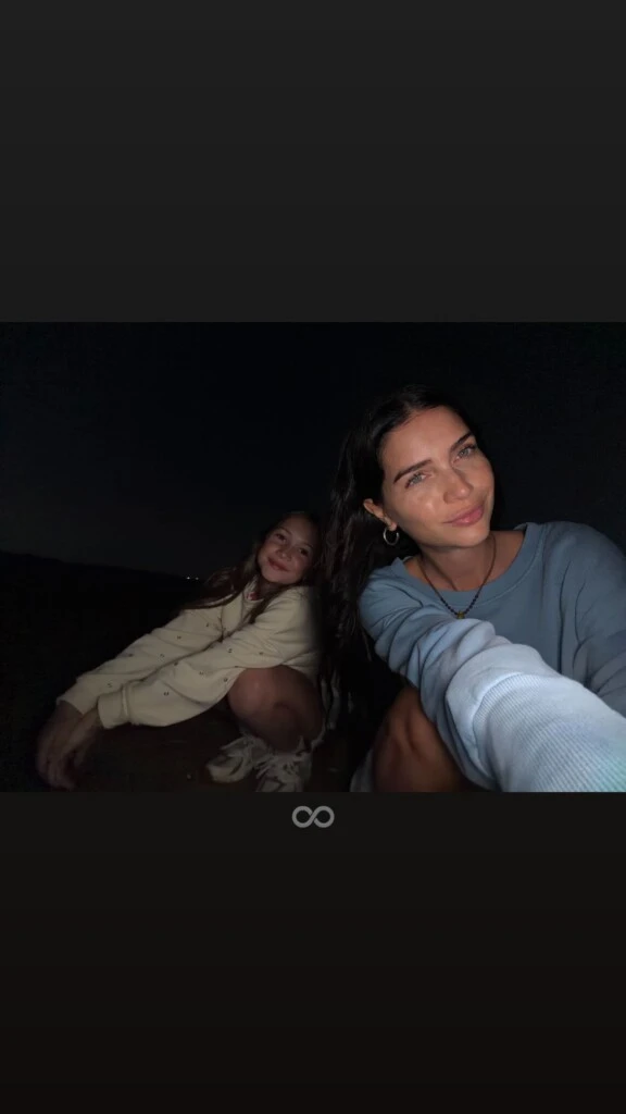 La modelo publicó otra tierna imagen, esta vez junto a su hija Malaika.