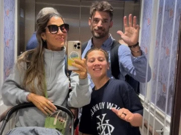 Jimena Barón y su familia en un crucero: pizza, helados y el divertido álbum de fotos de sus vacaciones