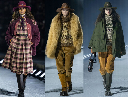 Moncler adelantó los abrigos 2026 con un desfile en Aspen