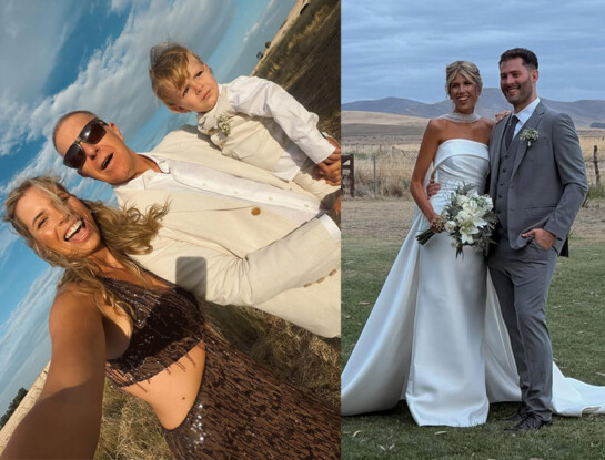 Coni Mosqueira mostró las fotos del casamiento campestre de su hermana Cielo: glamour y sofisticación al aire libre