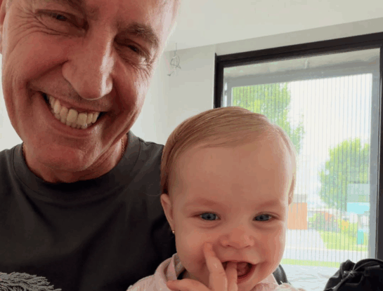 El conmovedor video de Marley mostrando los primeros pasos de su hija Milenka