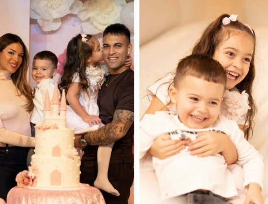 Las fotos del cumpleaños de Nina, la hija de Agus Gandolfo y Lautaro Martínez