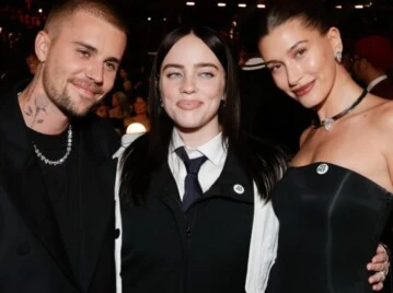 La historia detrás de los pines que llevaron Justin Bieber, Hailey y Billie Eilish