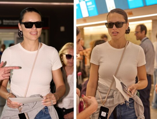 Las fotos de Adriana Lima en Buenos Aires