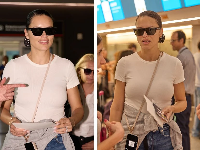 Las fotos de Adriana Lima en Buenos Aires