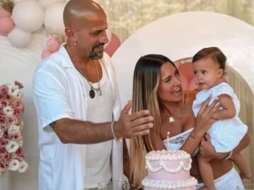Así fue el cumple de Mila, la hija de Juan Sebastián Verón y Valentina Martín
