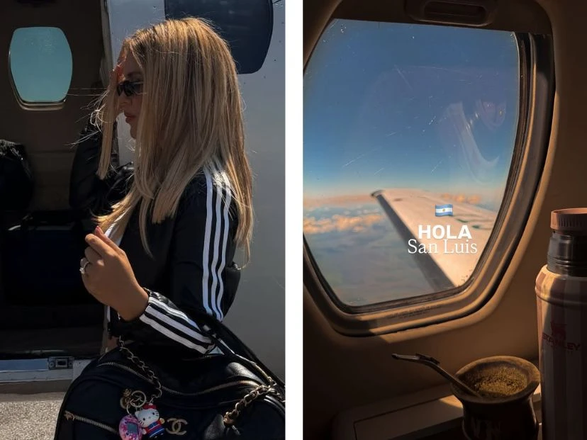 Wanda Nara en San Luis