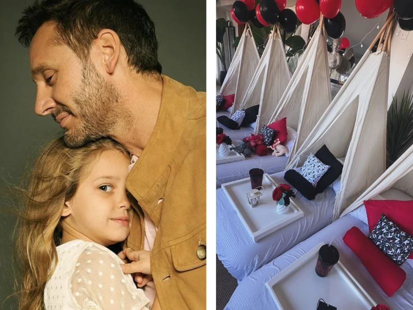 Benjamín Vicuña celebró el cumpleaños de Magnolia junto a Anita Espasandín: las fotos