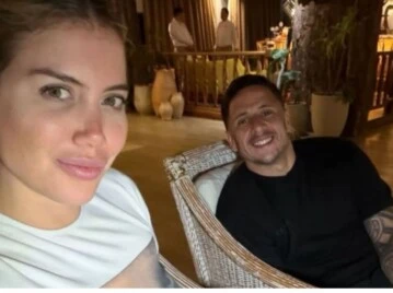 Wanda Nara celebró su San Valentín con Martín Migueles