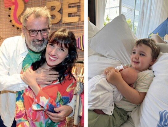 Benito Fernández fue abuelo por segunda vez y presentó a Rufino