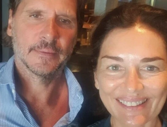 Andrea Frigerio celebró su aniversario con Lucas Bocchino, su marido