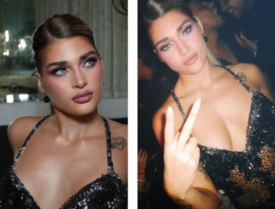 El look sensual de Marta Fort en su cumpleaños
