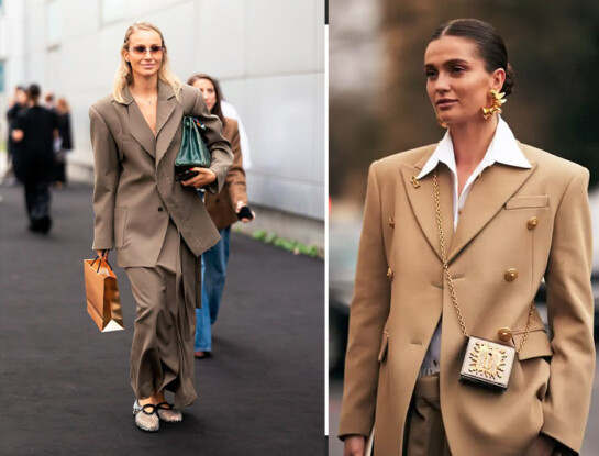 Alerta tendencia: vuelven las hombreras y así se llevan en el invierno 2026